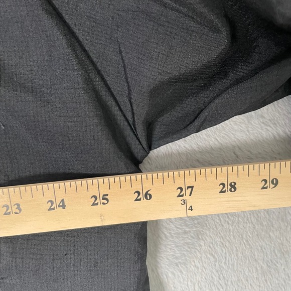 Adidas Windbreaker Jacket Womens Large Black Athleisure Outdoor Lightweight - Picture 10 of 12